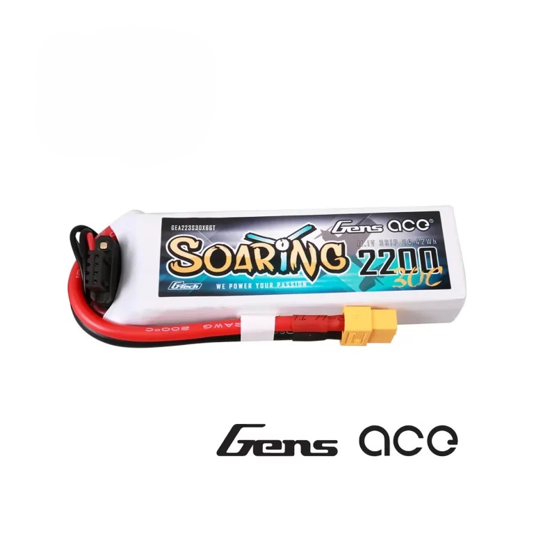 Batería LiPo 3S 2200mAh 30C 11.1V