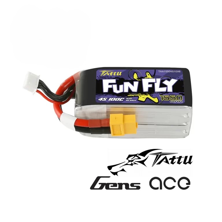 Batería LIPO Tattu Funfly 4S 1550mah 100C