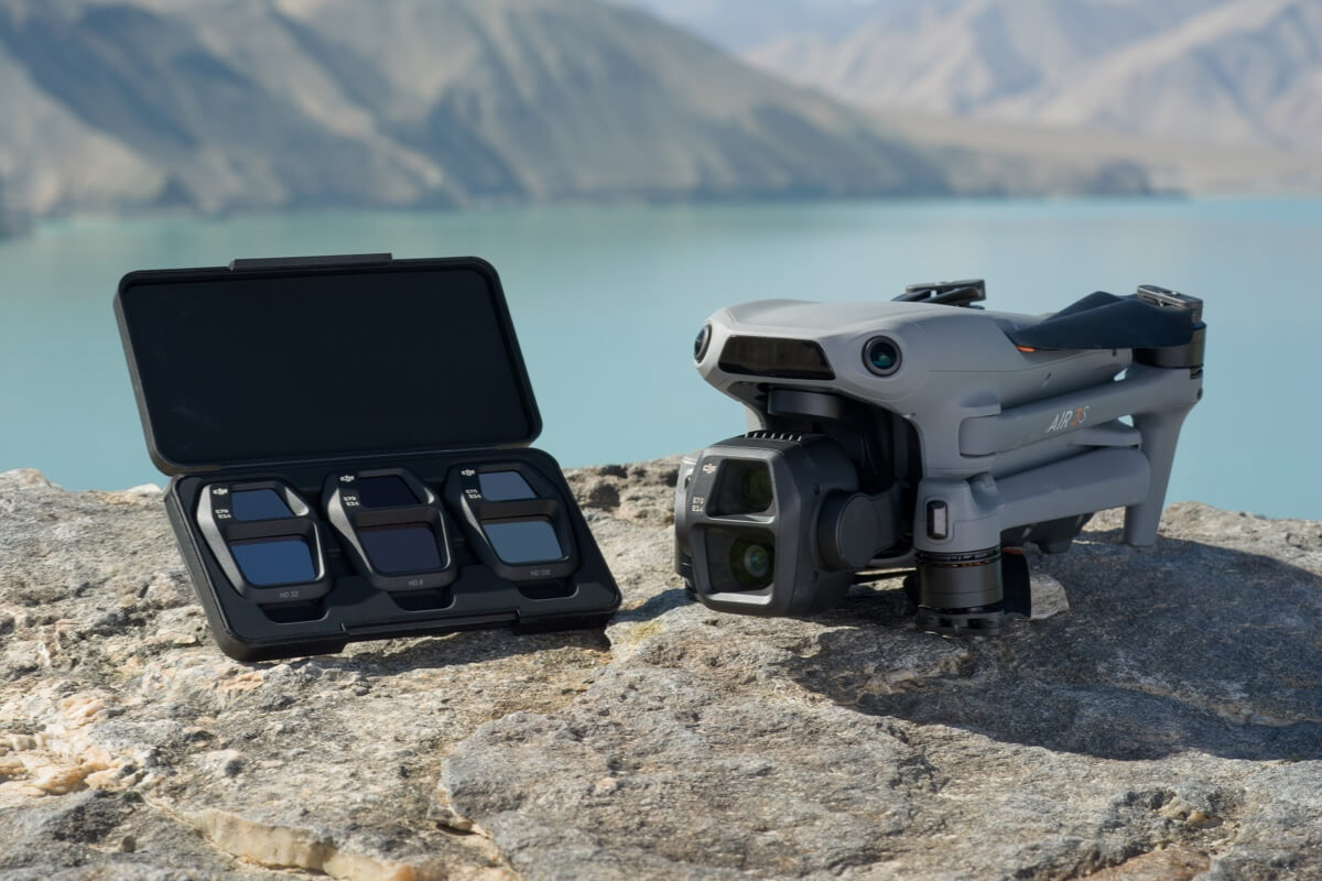 Juego de Filtros ND DJI Air 3S (ND8/32/128)
