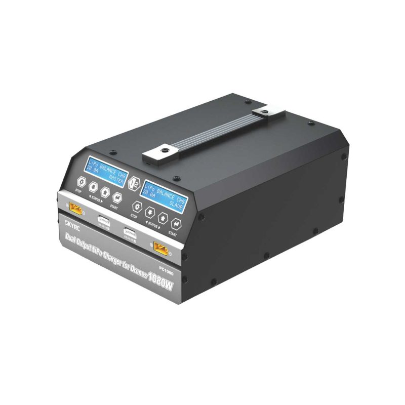 CARGADOR SKYRC PC1080 AC/DC 2 SALIDAS 1080W