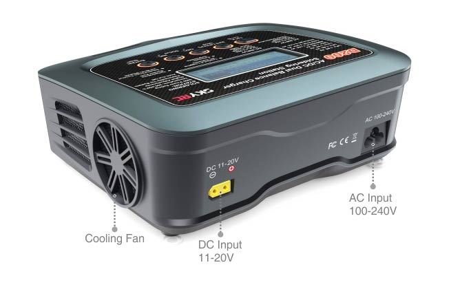 SKYRC D200 AC/DC DUAL CON ESTACIÓN DE SOLDADURA