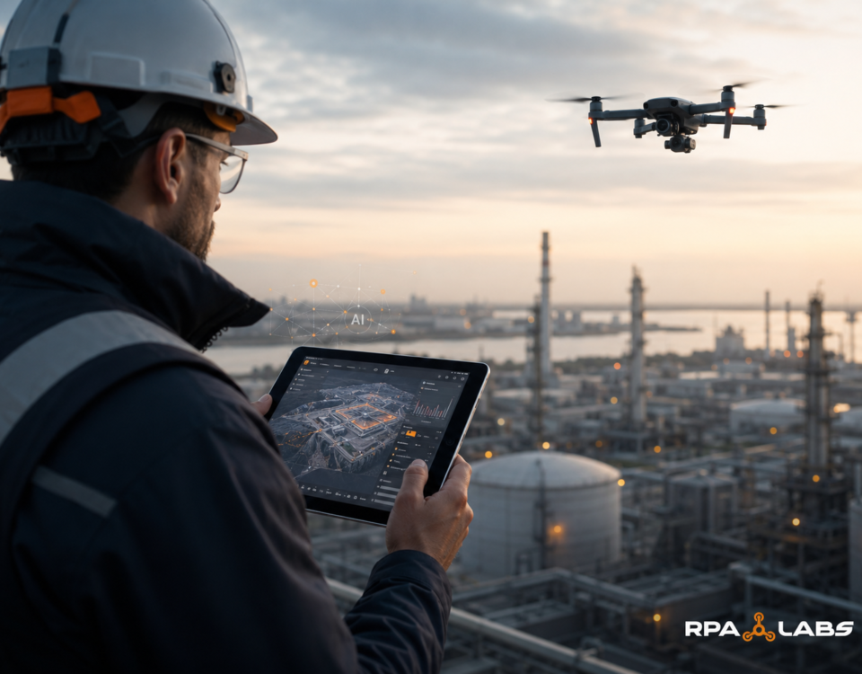 EASA avanza en su marco para integrar la Inteligencia Artificial en aviación. Analizamos qué oportunidades abre la IA para el sector UAS, desde inspecciones industriales y fotogrametría hasta seguridad operacional, documentación y análisis de datos con drones.