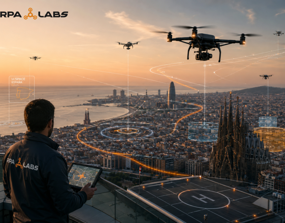 El proyecto europeo SPATIO, liderado por ENAIRE, valida nuevos servicios U-space para integrar drones de forma segura en el espacio aéreo. Analizamos qué supone este avance para operadores UAS, vuelos BVLOS, documentación operacional y el futuro del sector dron profesional.