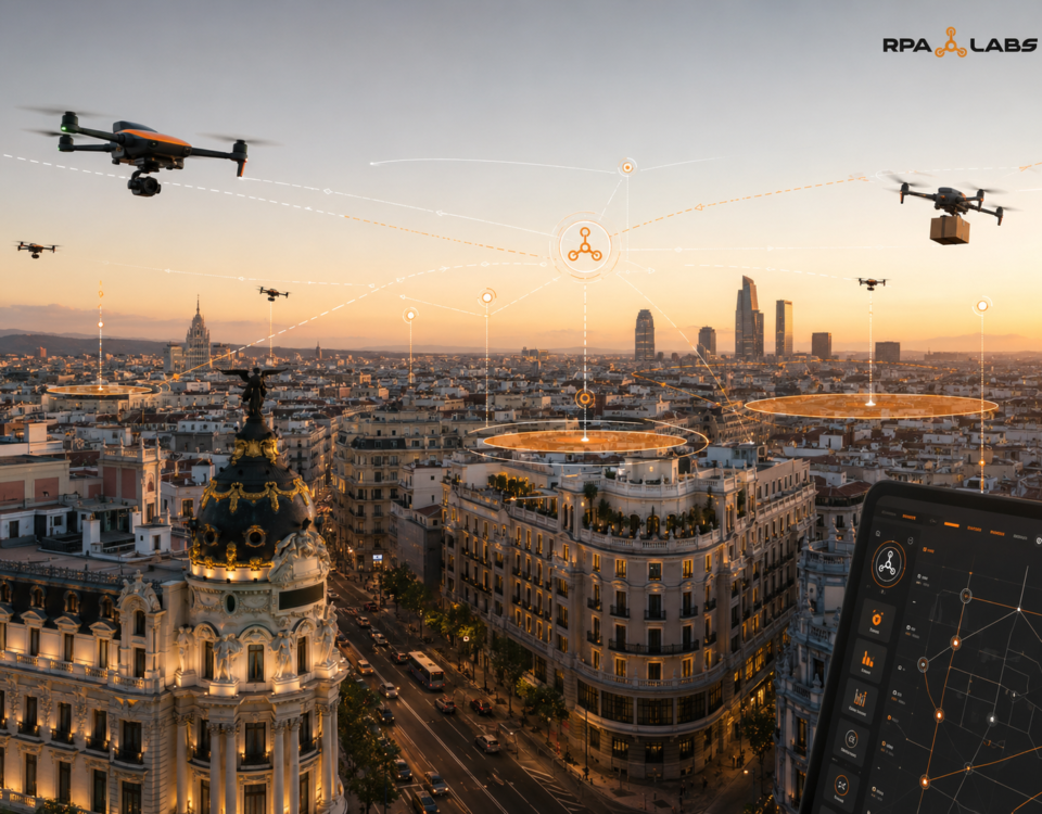 El proyecto europeo SPATIO anticipa un futuro con más operaciones UAS, más coordinación digital y mayores exigencias para los operadores profesionales.