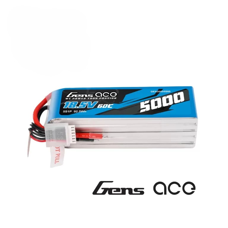 Batería Lipo 5000mAh 18.5V 60C 5S1P