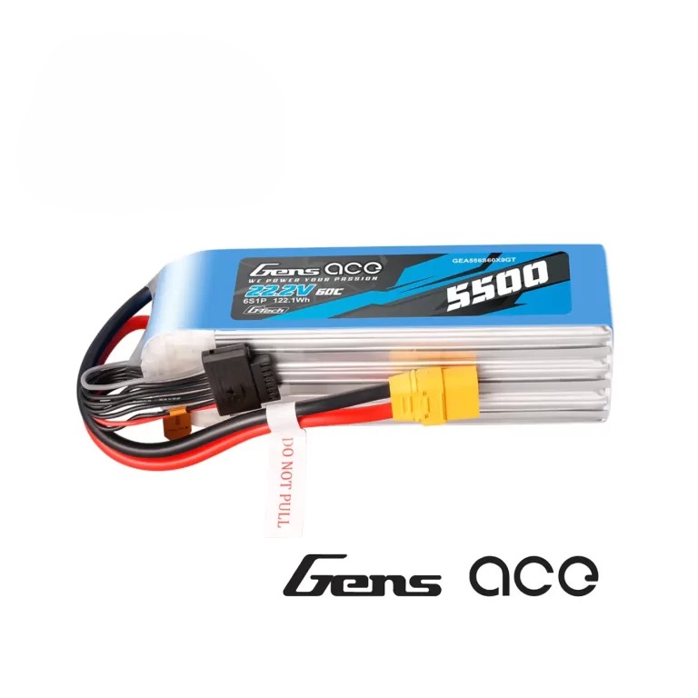 Batería LIPO Gens Ace 6S 5500mah 60C