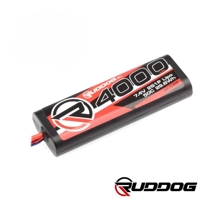 Batería LIPO Ruddog 2S 4000mah 50C stickpack