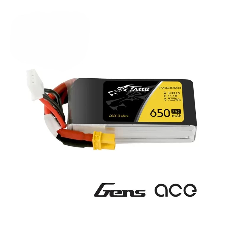 Batería LIPO Tattu 3S 650mah 75C