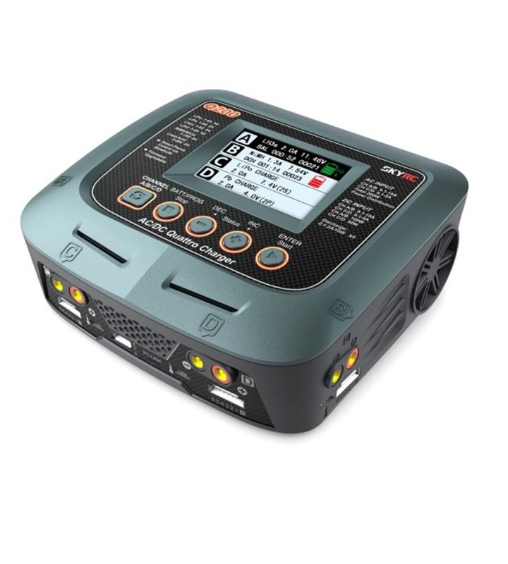 CARGADOR SKYRC Q200 CUATRO SALIDAS