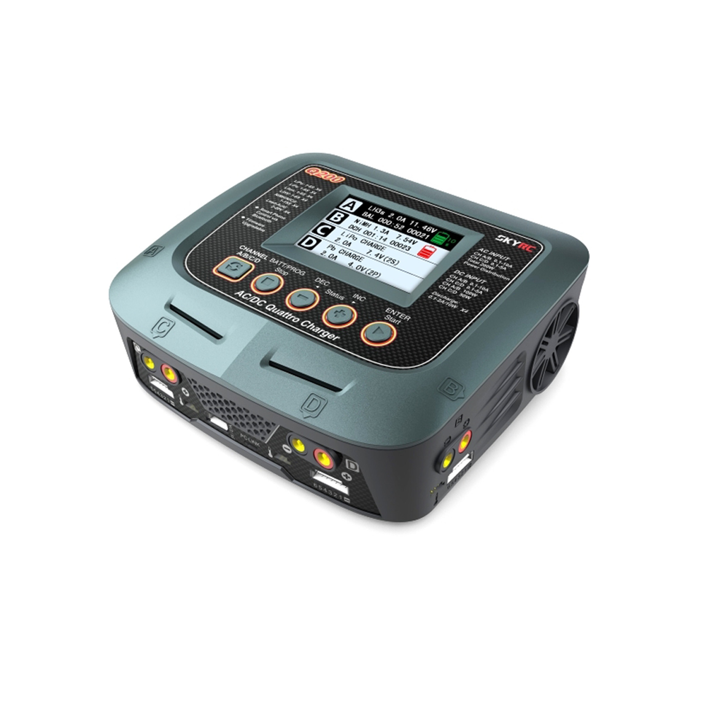 Cargador SkyRC Q200 Cuatro salidas