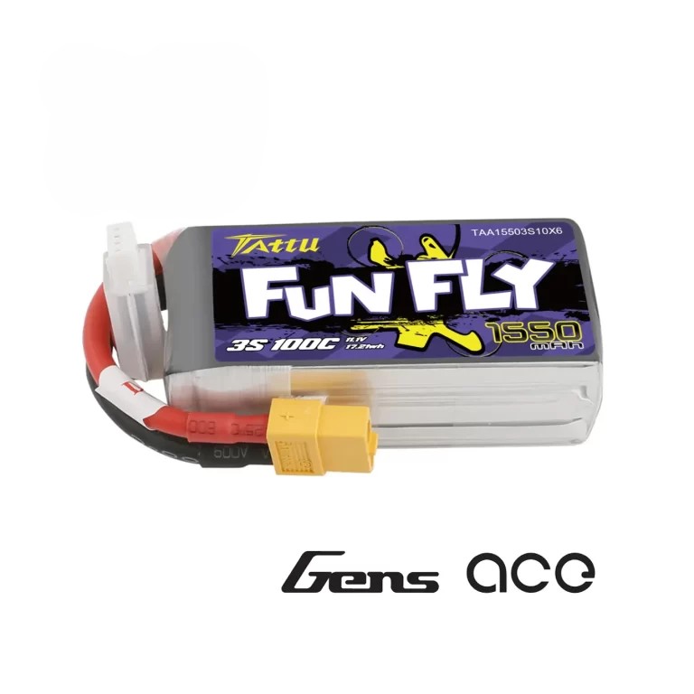 Batería LIPO 3s 1550mAh 100C