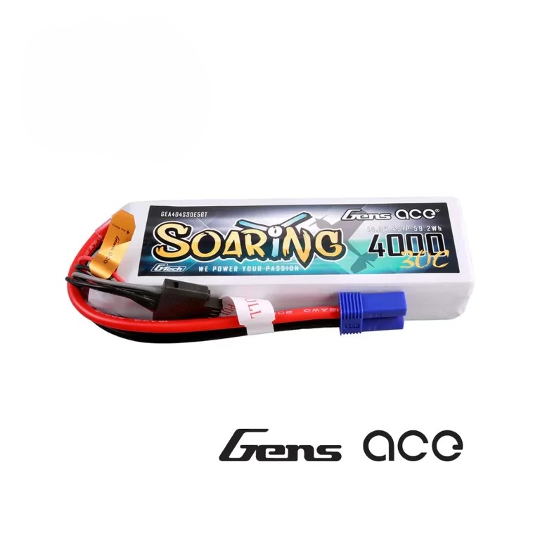 Batería Lipo 4S1P 4000mAh 30C EC5