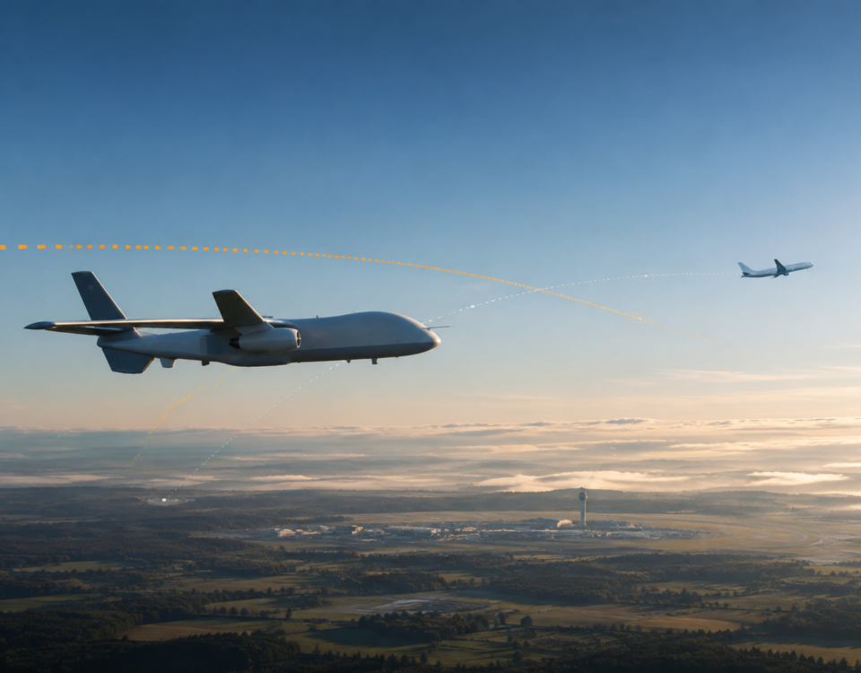 Gran RPAS compartiendo espacio aéreo con aviación tripulada en el proyecto europeo IRINA2