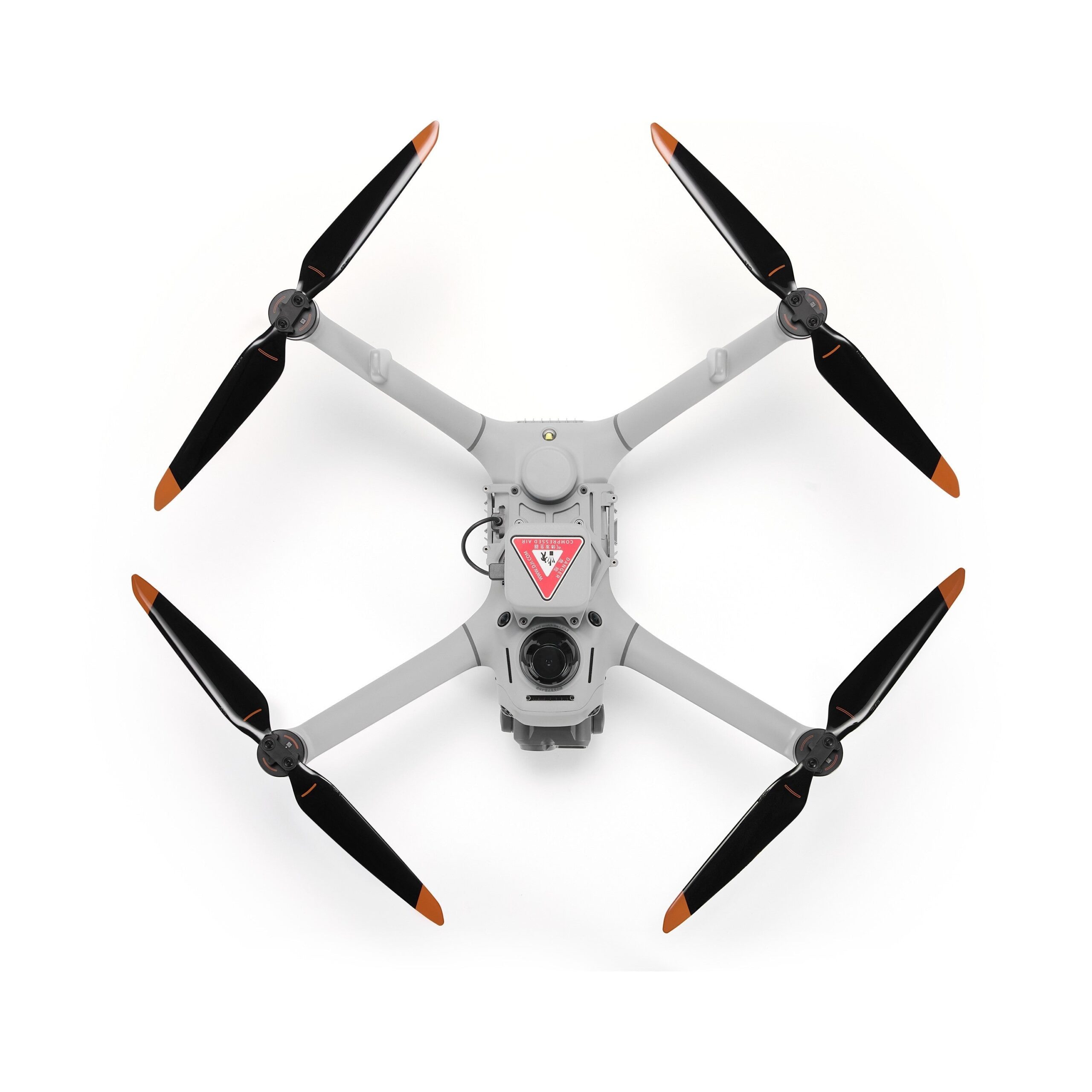 Paracaídas DJI AP1 instalado sobre un dron Matrice 5TD