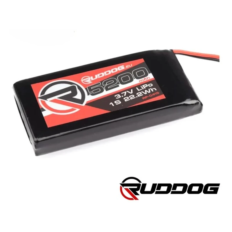 Batería LiPo 1S 5200 mAh para Sanwa M17