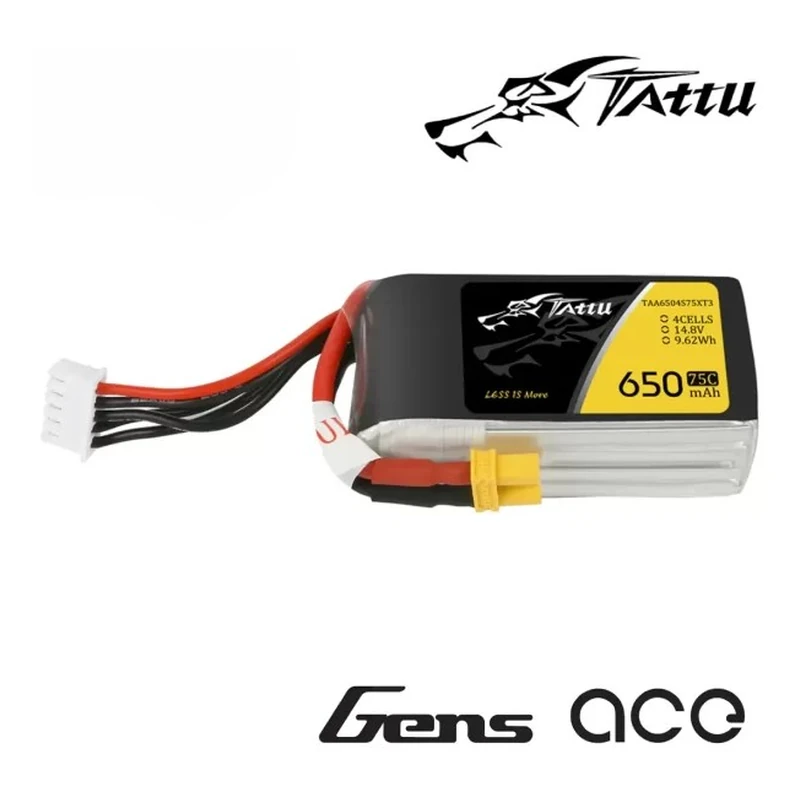 Batería LiPo Tattu 4S 650 mAh 75C