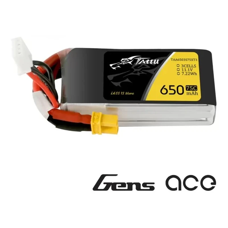 Batería LiPo Tattu 3S 650 mAh 75C