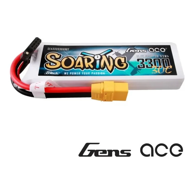 Batería LiPo Gens Ace G-Tech Soaring 3S 3300 mAh 30C