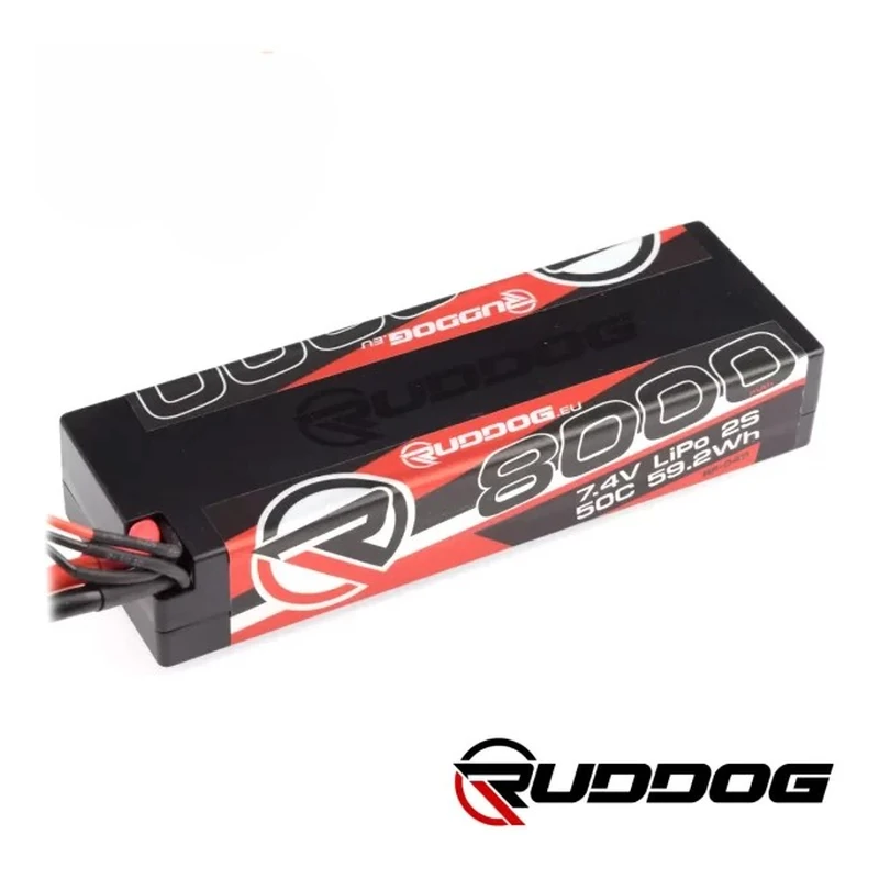 Batería LiPo Ruddog 2S 8000 mAh 50C