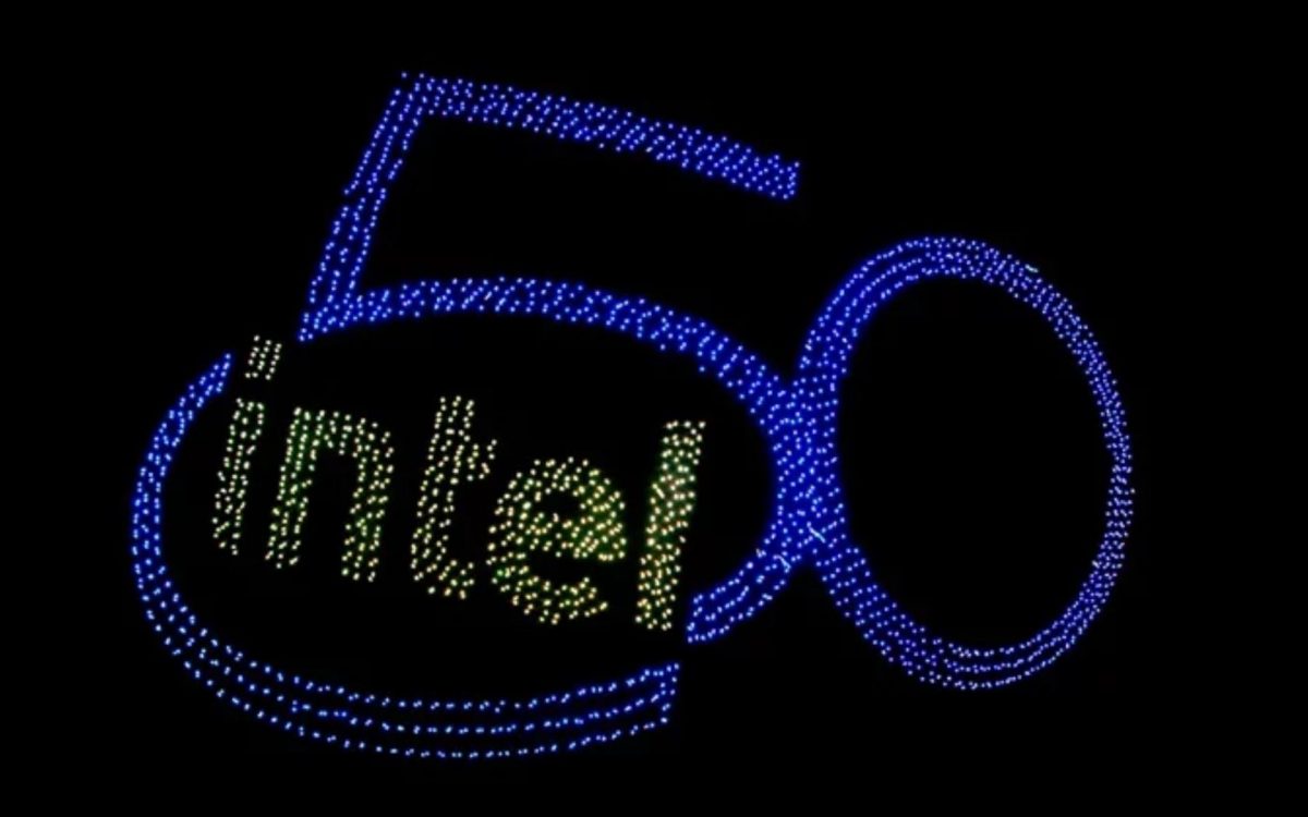 Intel vate el récord Guinness de drones volando al mismo tiempo