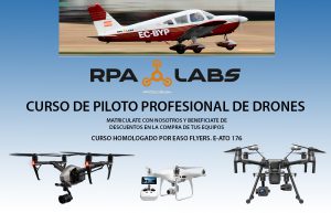 Curso de piloto profesional de drones